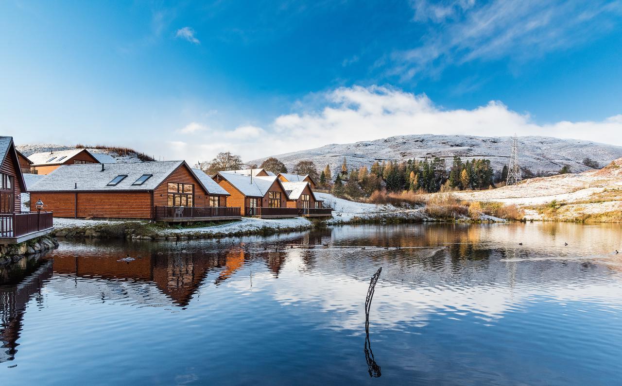 Lodge 9 Glengoulandie Lodges Aberfeldy Kültér fotó
